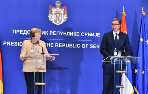 ” Vučić i Merkel o kosovskom čvoru: “Svesni smo da nećemo biti članica EU bez rešenja tog pitanja”
