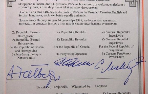 Dejton je mrtav, ali nema saglasnosti o “novom” dokumentu