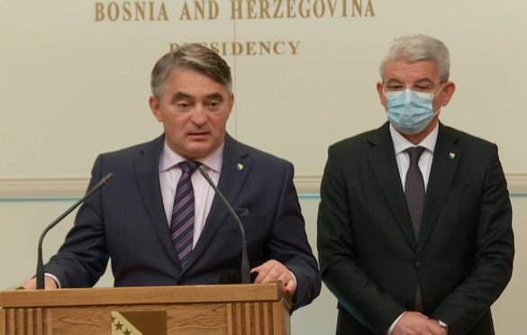 Prvi zvanični susret: Komšić i Džaferović će se danas sastati sa Christianom Schmidtom