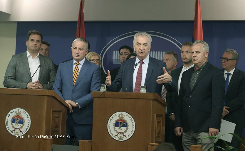 Opozicija se okuplja povodom Dodikove izjave o Dejtonu