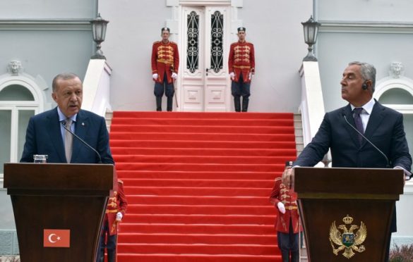 Đukanović s Erdoganom: Turska razumije deficit stabilnosti na Zapadnom Balkanu