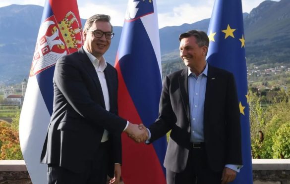 Vučić i Pahor saglasni da je odgovornost svih u regionu da se sačuva mir i stabilnost