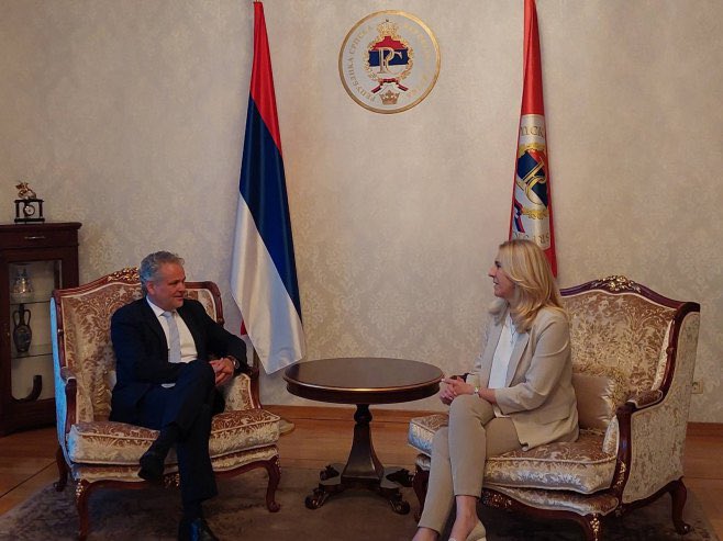 Cvijanovićeva nakon sastanka sa Satlerom: Srpska je posvećena procesu evropskih integracija