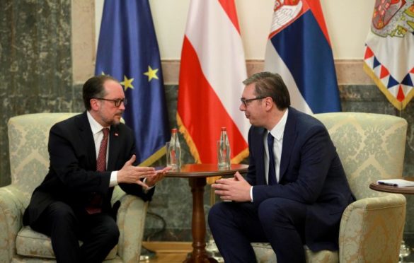 Šalenberg predstavio Vučiću austrijski non-pejper o proširenju EU