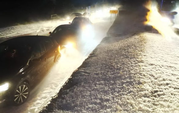 U Zagorju pao grad veličine oraha, nanosi bili do 70 cm