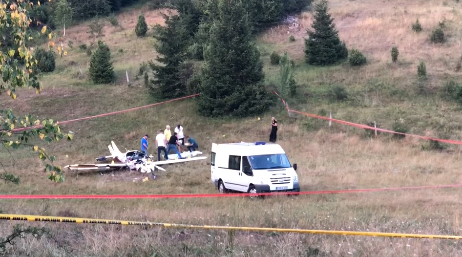 Supružnici Satler poginuli u padu sportskog aviona kod Sarajeva