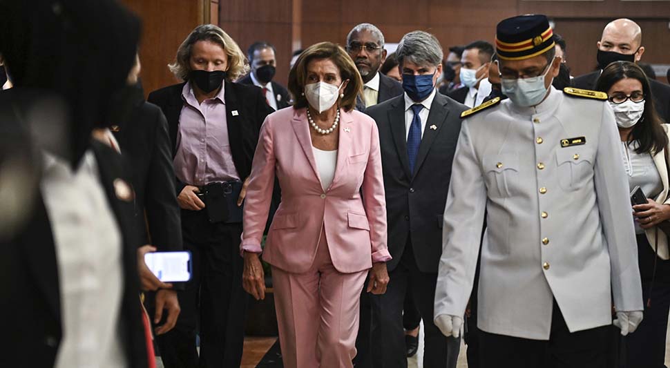 Prva izjava Pelosijeve nakon slijetanja na Tajvan