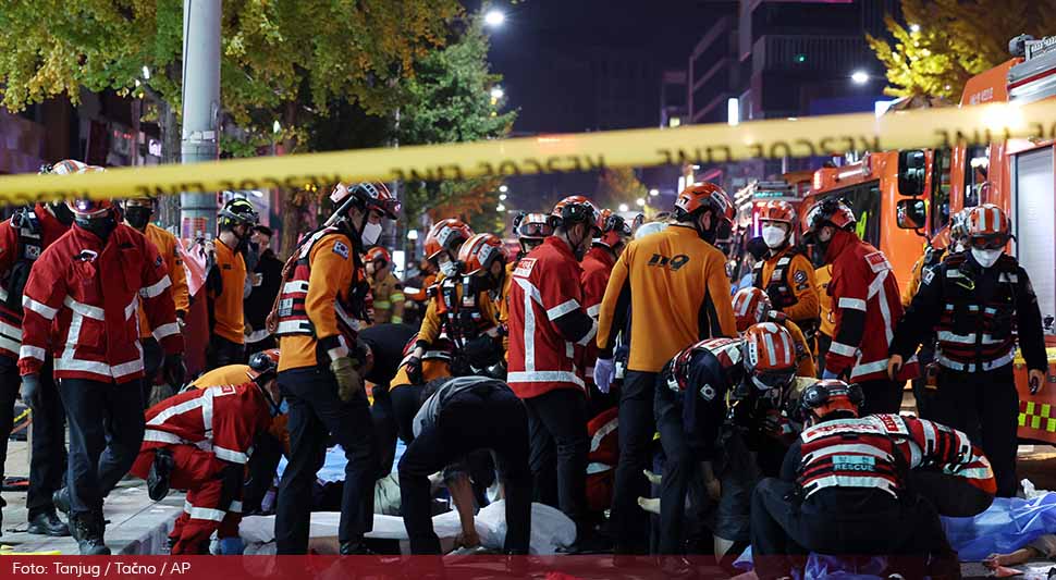 Raste broj nastradalih u najsmrtonosnijem ljudskom stampedu u Južnoj Koreji: Više od 150 mrtvih