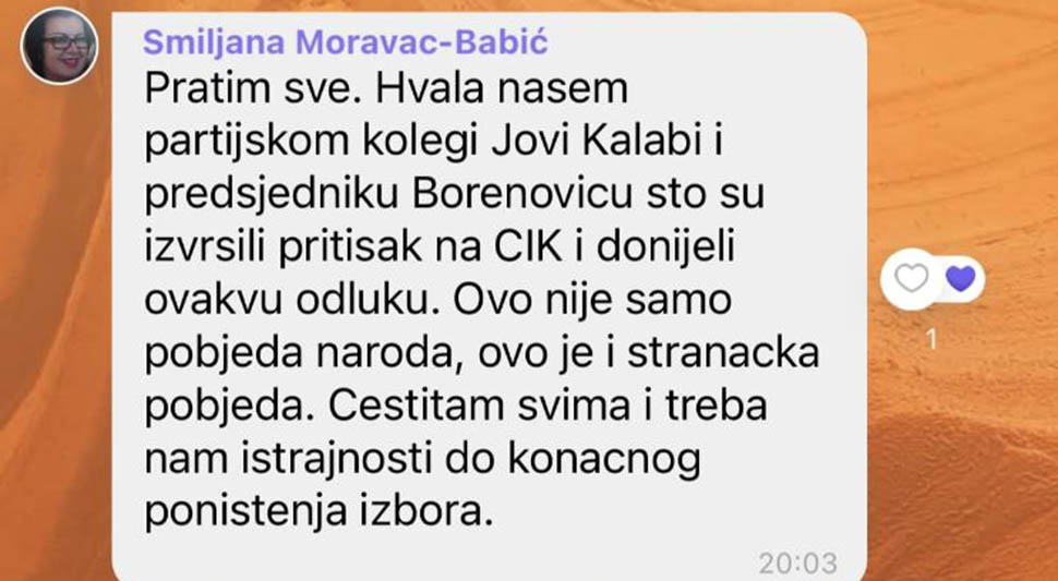 PDP tvrdi da Jovan Kalaba nije njihov član