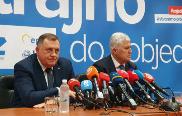 SNSD i HDZ BiH nastavljaju partnerstvo: “Nastojaćemo da deblokiramo procese”