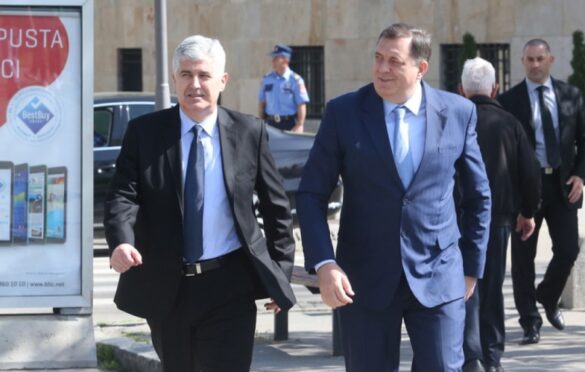 Dodik i Čović sutra razgovaraju o formiranju vlasti