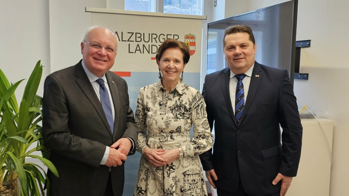 Predsjednik Stevandić sa predsjednicom Parlamenta Salcburga: Srpska želi da sačuva svoju autentičnost, specifičnost i nadležnosti