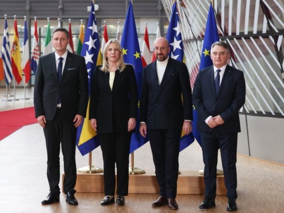 Cvijanović u Briselu: Sastanak ohrabrenja sa Šarlom Mišelom