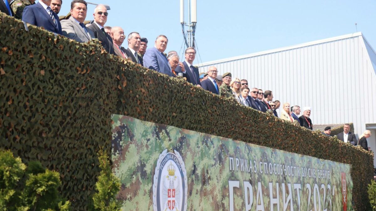 Održan prikaz sposobnosti Vojske Srbije; Prisustvovali zvaničnici Srpske
