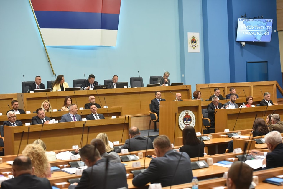 NSRS: Izglasan konsolidovani izvještaj o izvršenju budžeta