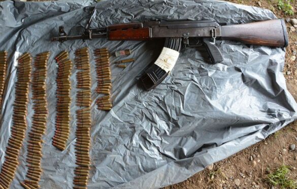 Policijska akcija u Prijedoru, pronašli automatsku pušku i municiju