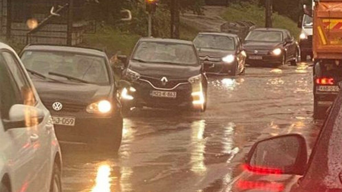 Jako nevrijeme pogodilo Sarajevo
