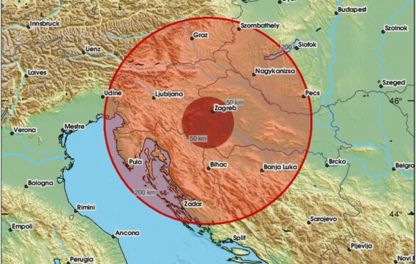 Tresla se Hrvatska, epicentar kod Karlovca