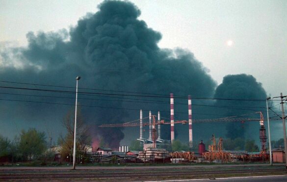 bombardovanje srbije