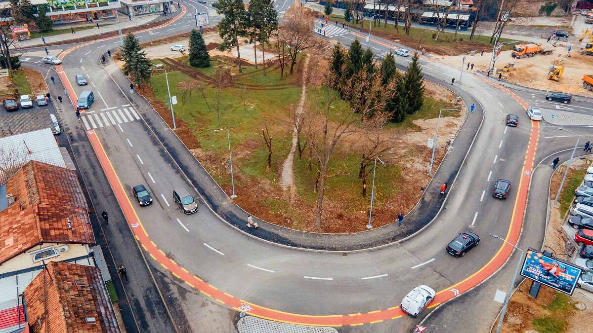 Gotova najveća kružna raskrsnica u gradu