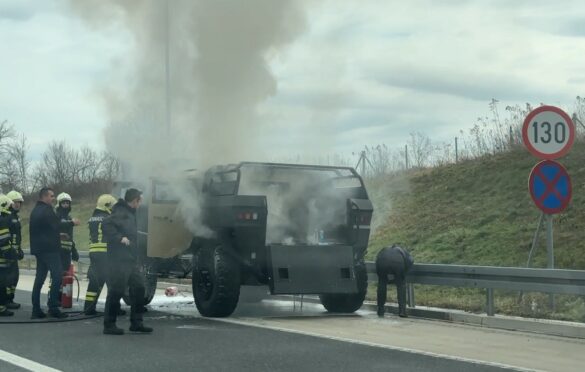 Utvrđen uzrok pojave dima na vozilu “Vihor”
