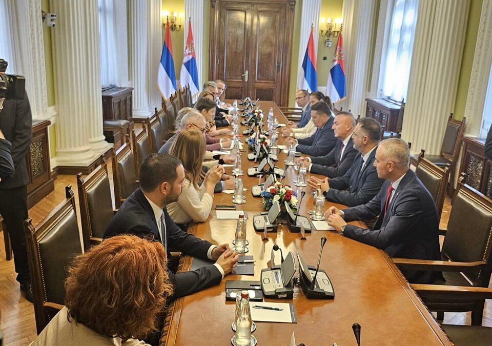 Brnabićeva i Stevandić sastali se u domu Skupštine Srbije
