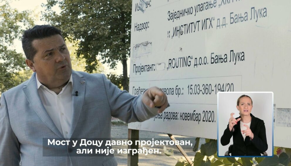 Njihove poruke svi čuju: Ujedinjena Srpska jedina u kampanji koristi i znakovni jezik