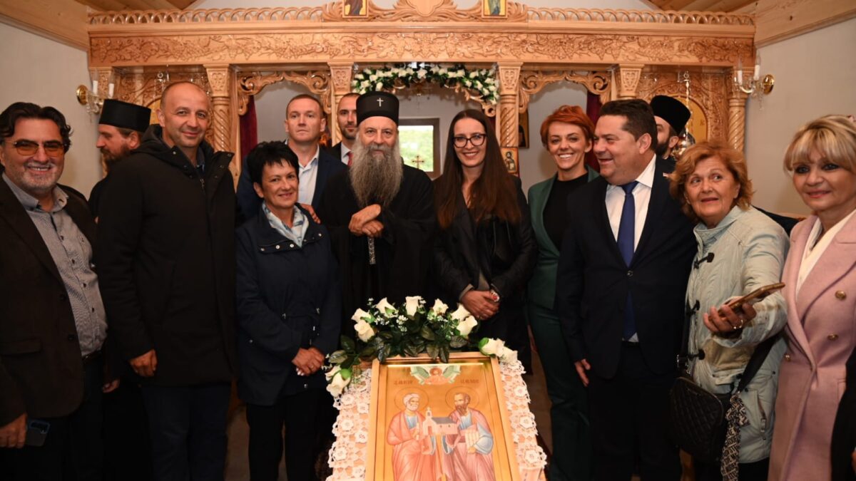 Stevnadić dočekao njegovu svetost patrijarha srpskog Porfirija