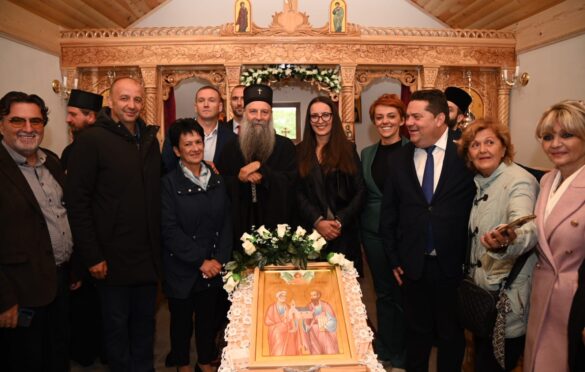 Stevnadić dočekao njegovu svetost patrijarha srpskog Porfirija