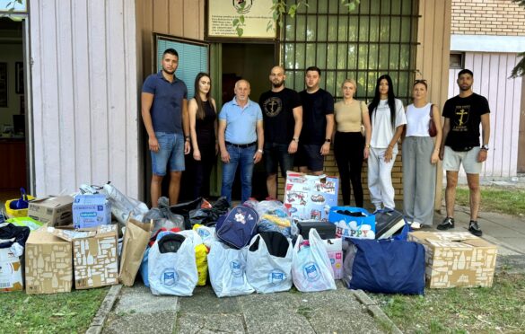 Mladi Ujedinjene Srpske humanitarnom akcijom obilježili Međunarodni dan mladih