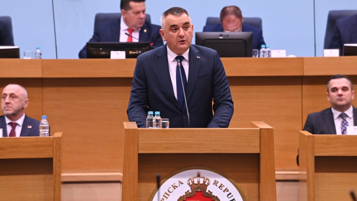 Minić: Planirani ukupni prihodi za narednu godinu 8,627 milijardi KM; Sedam ciljeva jačanja Srpske
