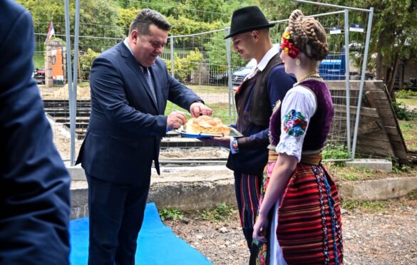 Stevandić na svečanom otvaranju „Oplenačke berbe“ u Topoli