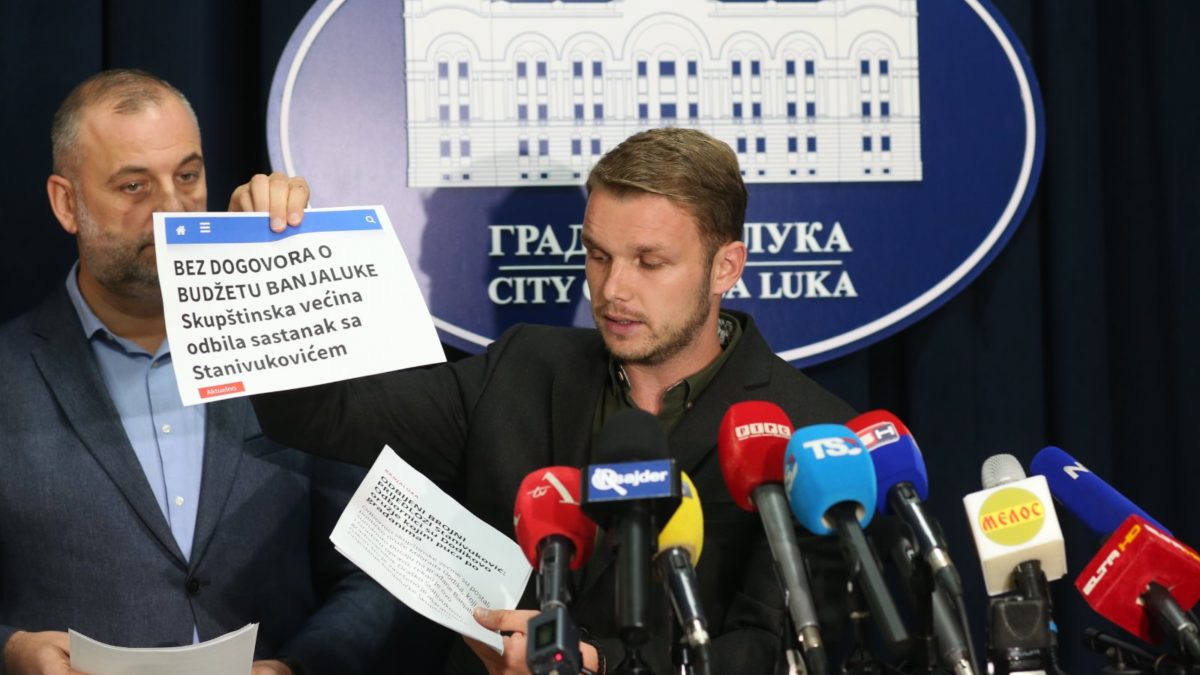 Stanivuković zatražio vanrednu sjednicu, Ilić odbio “Neka ljubav prema Banjaluci bude veća od mržnje prema meni”