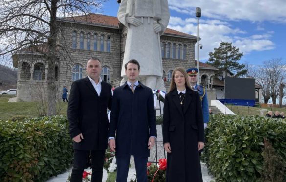 Vidović u društvu Karadjordjevića u Orašcu na obilježavanju Dana državnosti Srbije