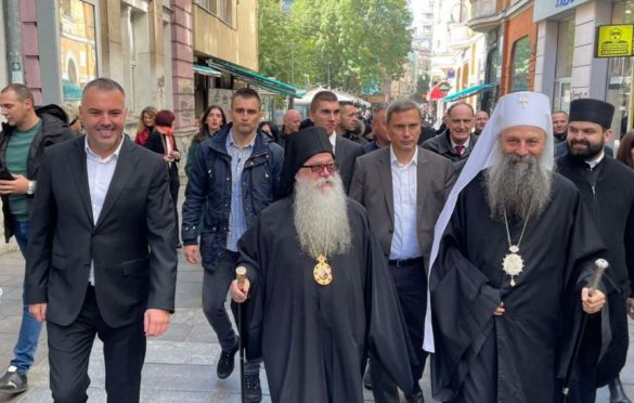 Patrijah Porfirije prošetao ulicama Sarajeva