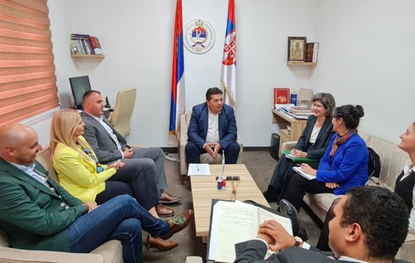 TEMA – AKTUELNA POLITIČKA SITUACIJA Stevandić razgovarao sa zamjenicom šefa misije u Ambasadi SAD u BiH