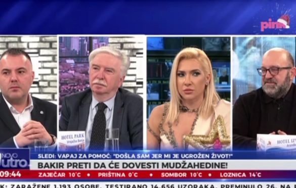 Vidović: Barkirove pretnje treba shvatiti ozbiljno, jer ekstremisti su već ovde