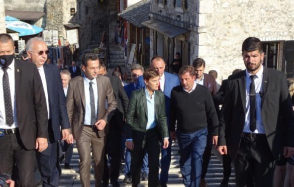 Ana Brnabić prvi put na Starom mostu: Ovo je nestvarno, doći ću i privatno