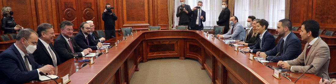 Brnabićeva se sastala sa Lajčakom i Eskobarom “Srbija očekuje formiranje Zajednice srpskih opština”