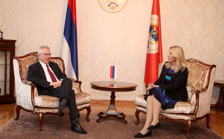 Cvijanovićeva sa Marfijem: Srpska fokusirana na ekonomski razvoj i intenziviranje dijaloga