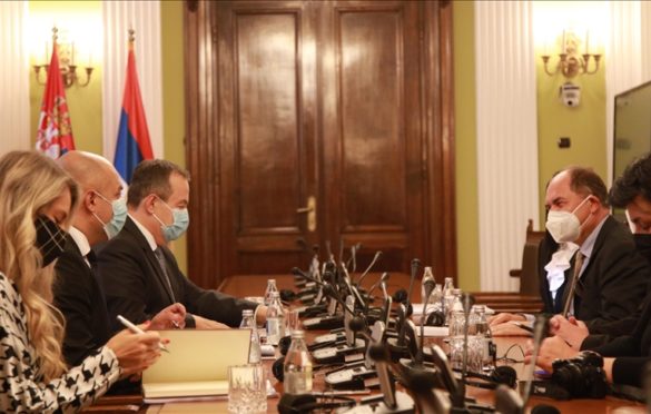 Dačić razgovarao sa Šmitom: Od velikog značaja je balansiran pristup narodima