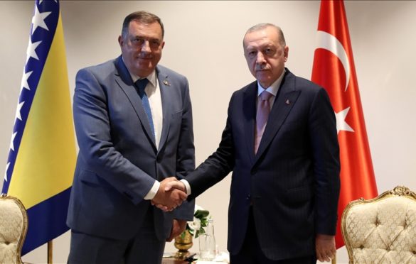 Dodik i Cvijanovićeva sa Erdoganom
