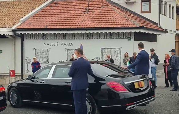 Erdogan stigao u Predsjedništvo BiH, dočekali ga Komšić i Džaferović bez Dodika