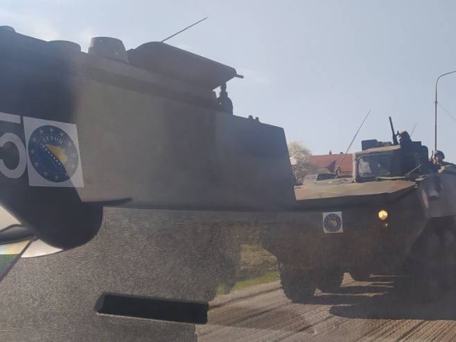 EUFOR ponovo na banjalučkim ulicama