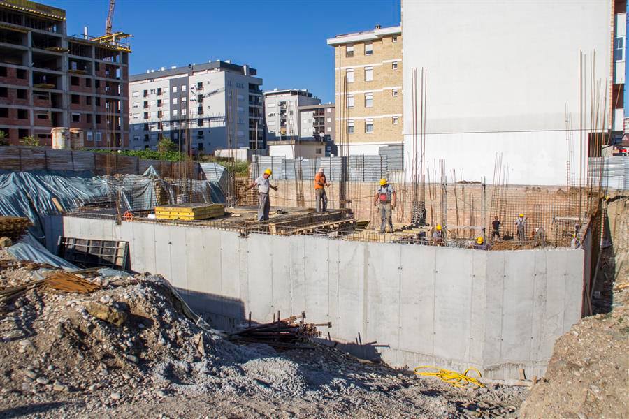 Na području grada niče oko 110 zgrada