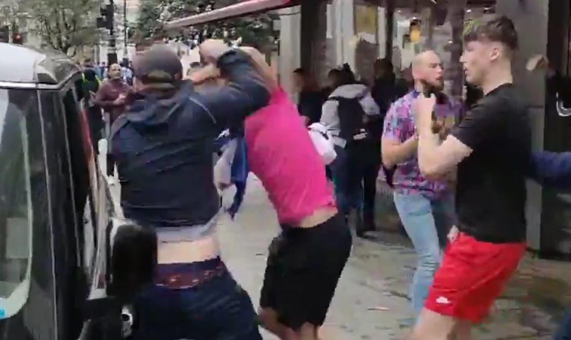 Navijači Engleske i Škotske se potukli uoči ostrvskog derbija na Wembleyu