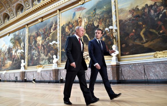 Macron s Putinom, Scholz kod Bidena