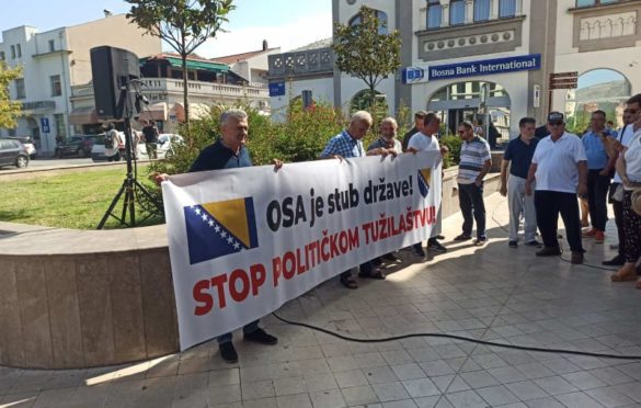 Skup podrške Osmanu Mehmedagiću u Mostaru: Udar na Bošnjake na visokim pozicijama