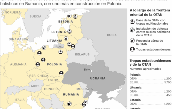 Objavljena mapa: Evo kako su raspoređene NATO trupe u Istočnoj Evropi