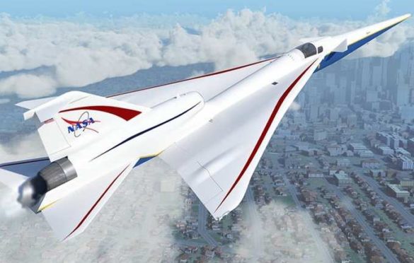 NASA-in tihi supersonični avion blizu testnog leta